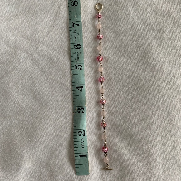 Bracelet and earrings-sterling silver - Picture 3 of 3